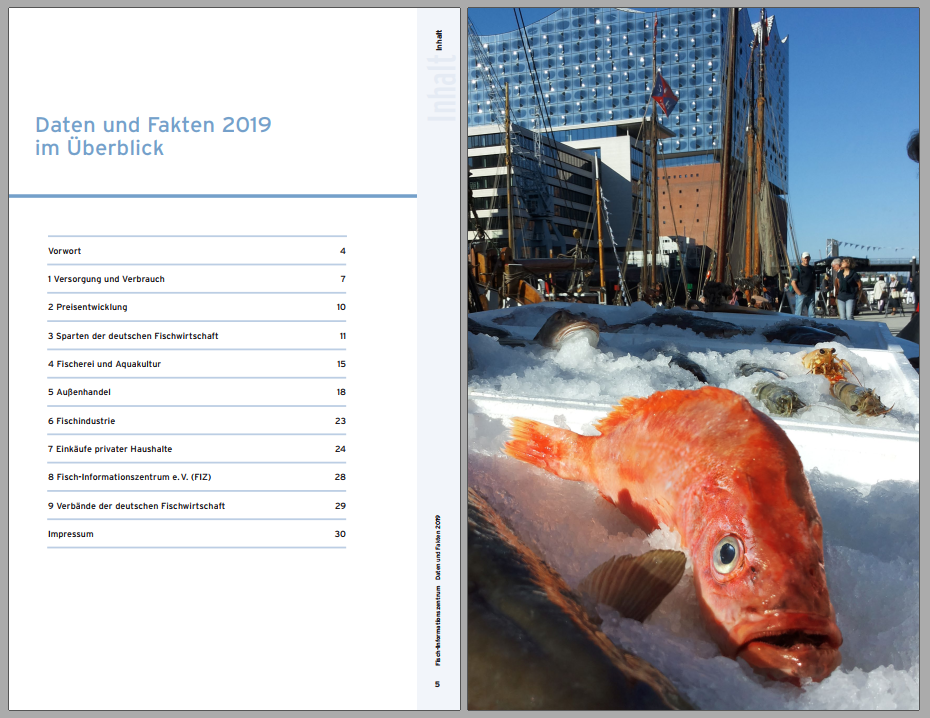 Fischwirtschaft - Daten und Fakten 2019